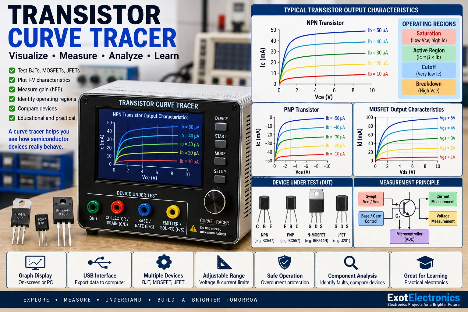 Transistor Curve Tracer