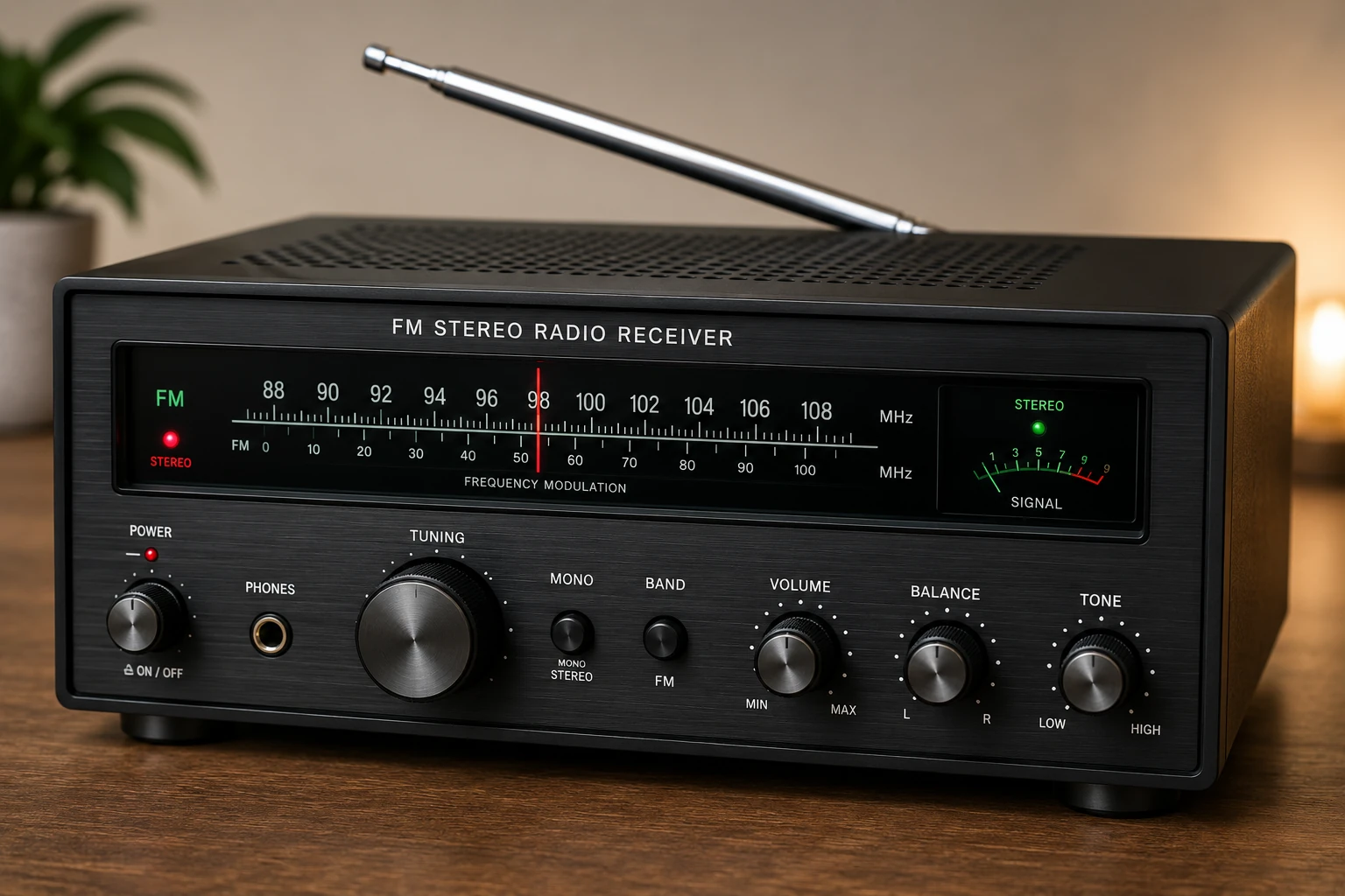 FM Stereo Radio Receiver
