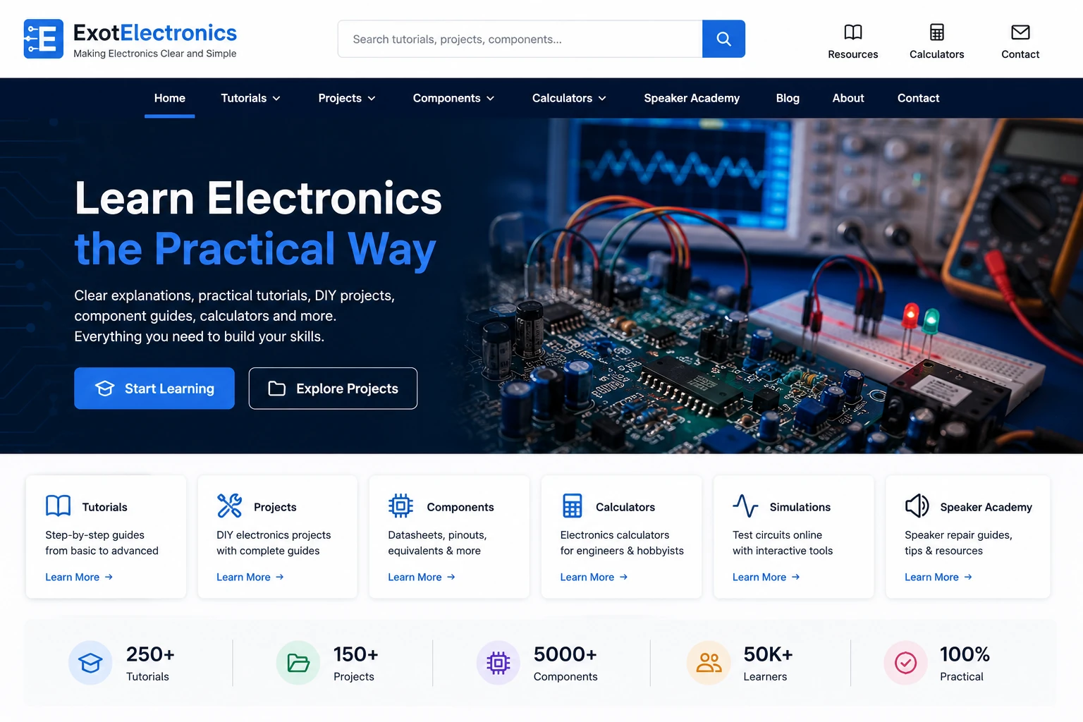 Electronics illustration