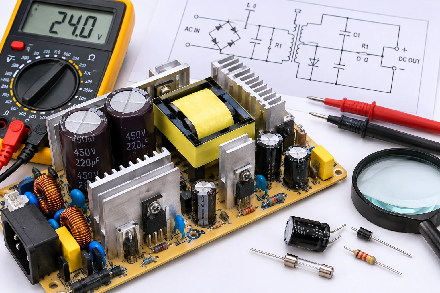 Power Supply Troubleshooting Guide
