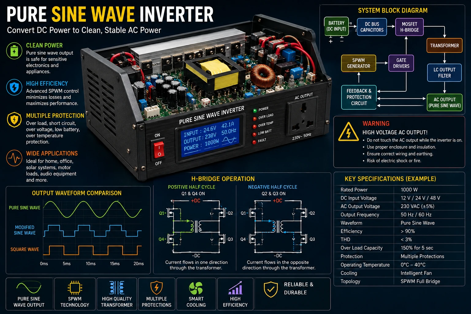 Pure Sine Wave Inverter
